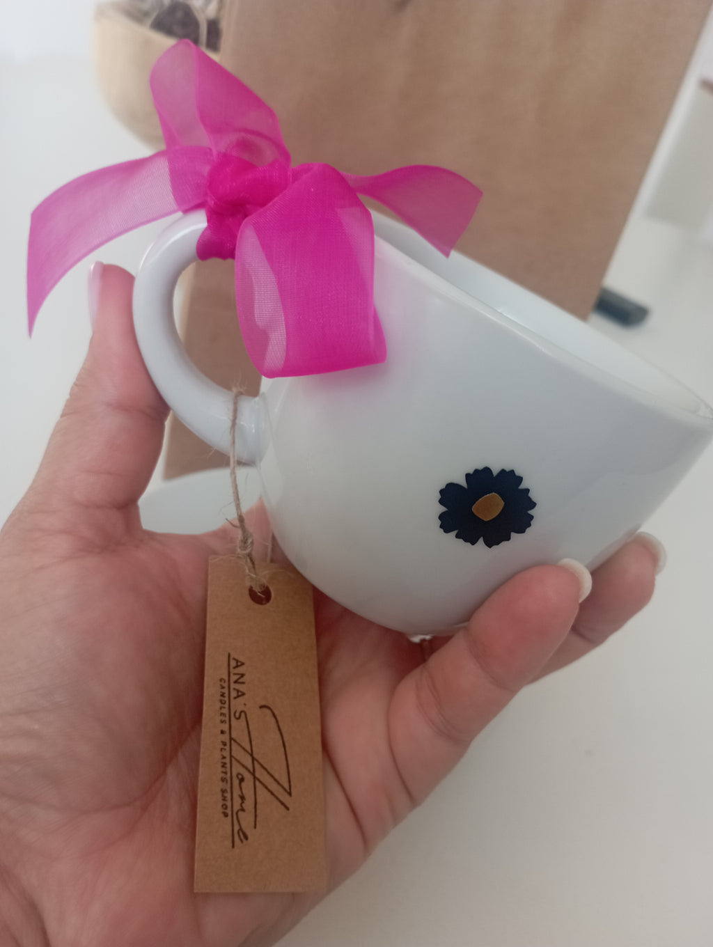 Taza para café cortado